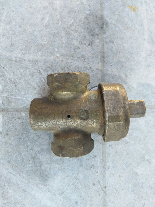 Газовый кран пробковый