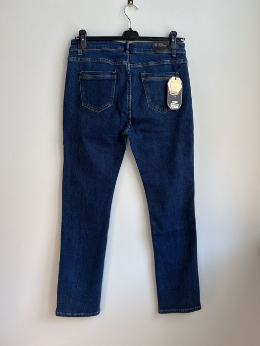 Spodnie damskie jeansy proste r.44