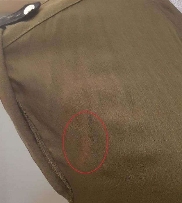 STRADUVARIUS militarna sukienka tunika M 38 military look