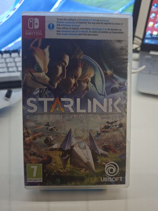 Jogo starlink para Nintendo switch com acessórios