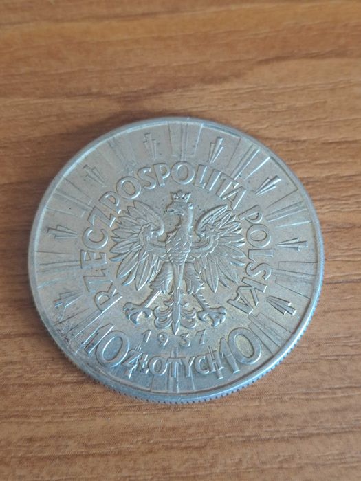 10 złotych Piłsudski 1937 rok