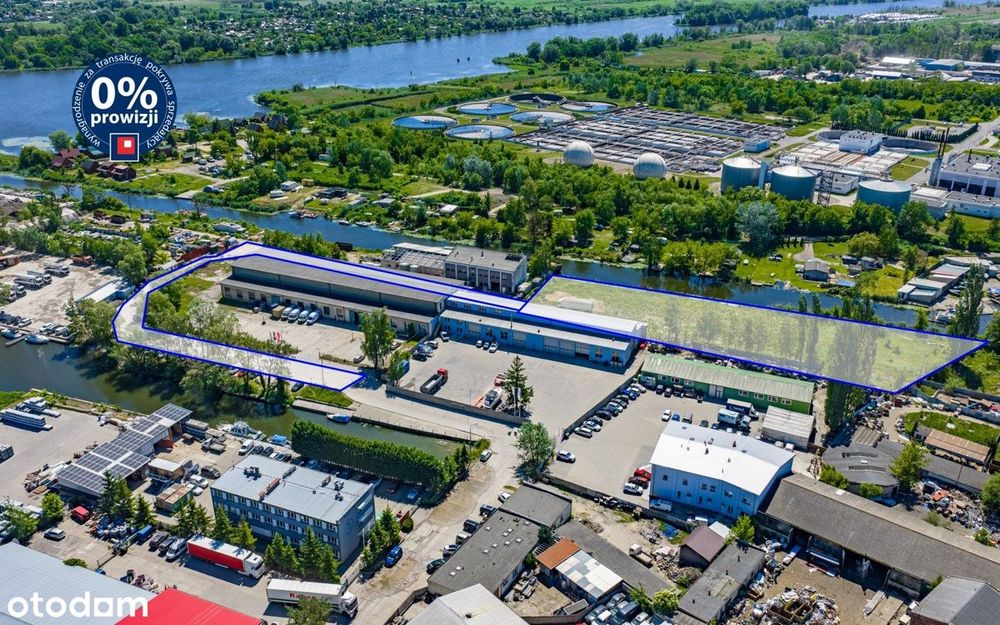 Działka przy ul.Tama Pomorzańska 13B z dostępem do linii brzegowej