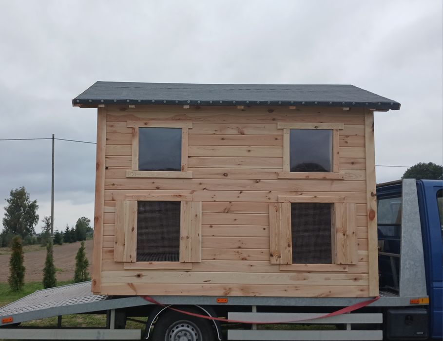 Gołębnik 3x2 Dach Dwuspadowy