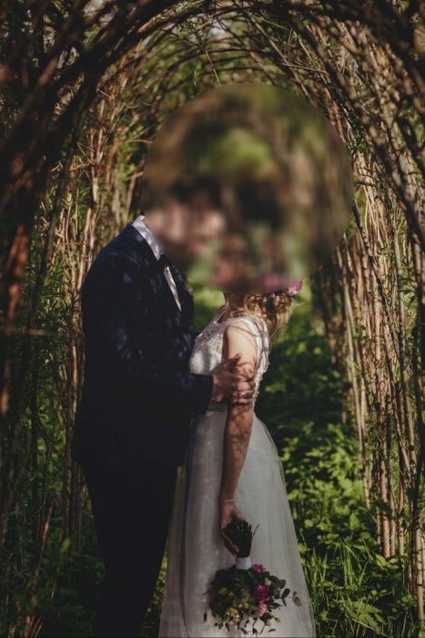 Suknia ślubna boho 36/38