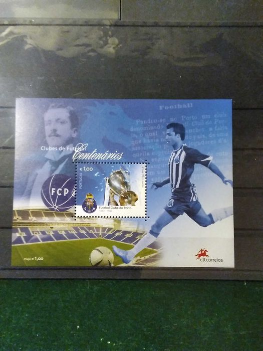 2005 Bloco Grandes Clubes  Futebol Centenários Futebol Clube Porto MNH