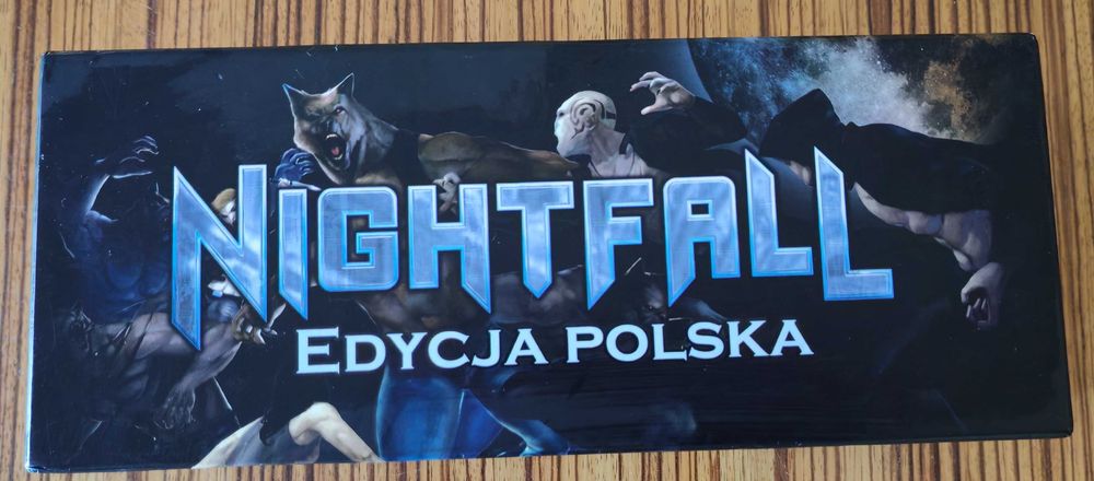 Gra karciana NightFall Edycja Polska plus dodatkowe 24 karty