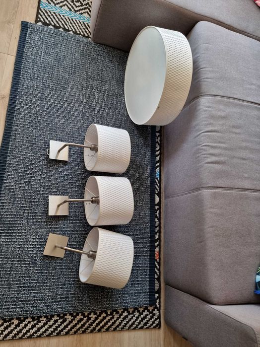 Lampa i klosze ikea ala ratan