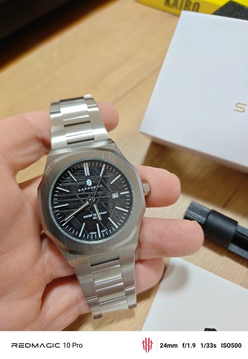 Relógio Novo movimento seiko