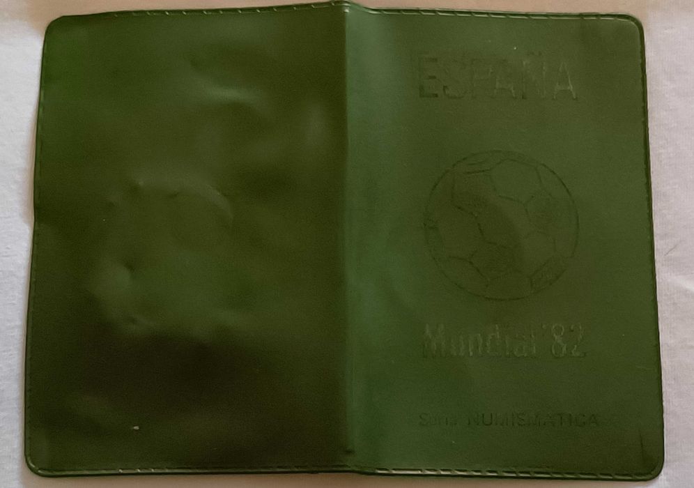 Moedas comemorativas do Mundial de Futebol de 1982 em Espanha