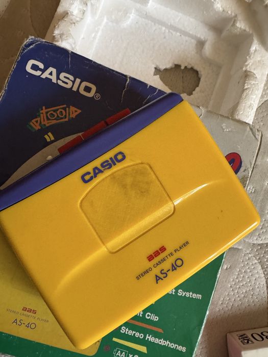 Плеер касетний касіо