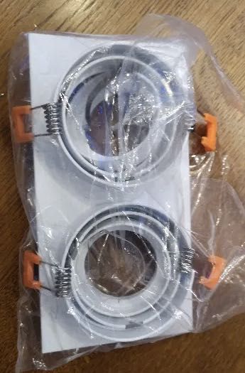 Світильник HDL-DT 109/2 MR16 WH Brille