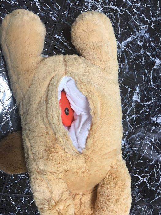 Peluche com batimento de coraçao - Companhia, anti-stress,animais NOVO