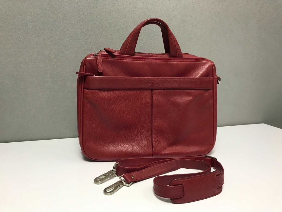 Сумка шкіряна GF Gino Ferrari оригінал для документів і ноутбука