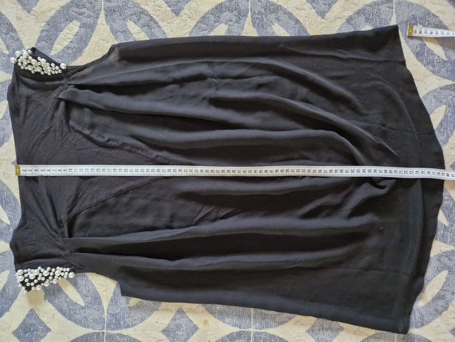 Guess bluzka tunika czarna M