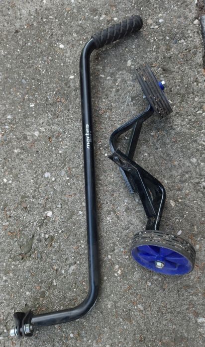 Do nauki jazdy rowerem dla dzieci kij prowadnik do  rowerka