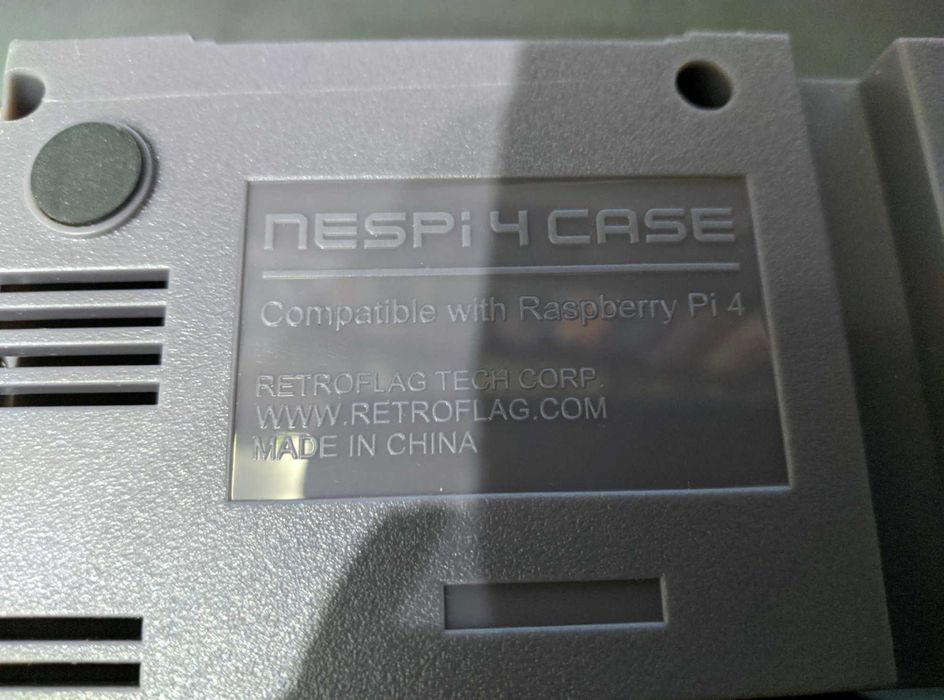 Мікрокомп'ютер raspberry pi 4 model b+корпус RETROFLAG NESPI RETROPIE