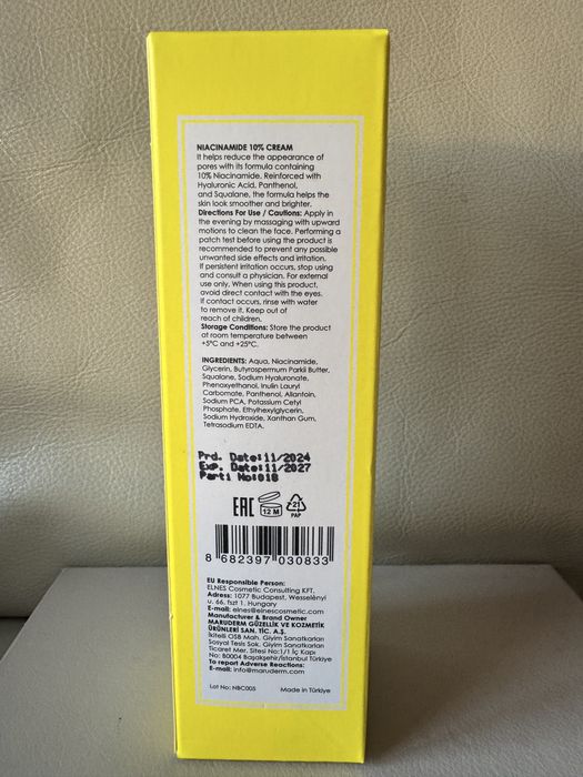 maru.derm krem z 10% niacynamidem, 200 ml