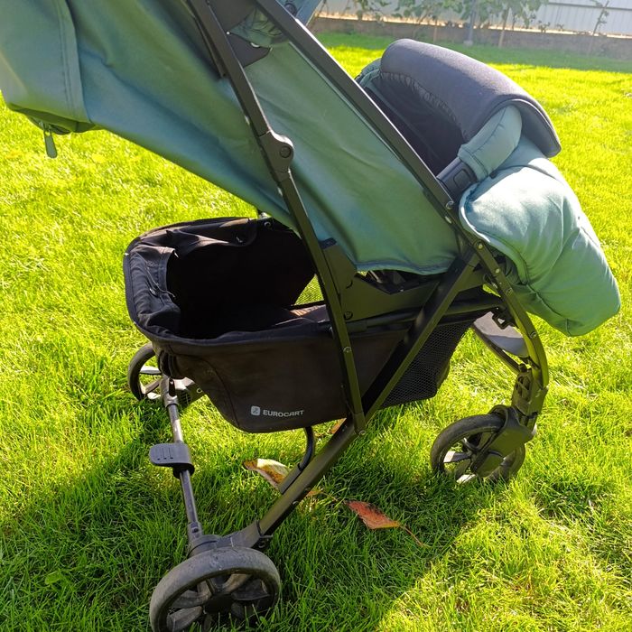 Каляска прогулка Візок прогулянковий Euro-Cart Volt black edition