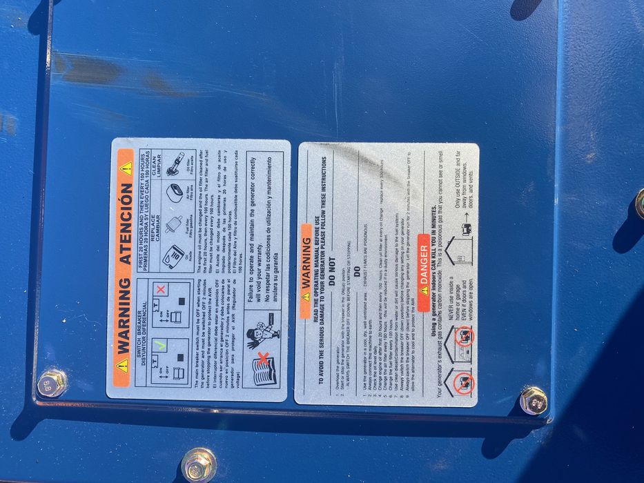 Генератор дизельний 7,9 ква FORD