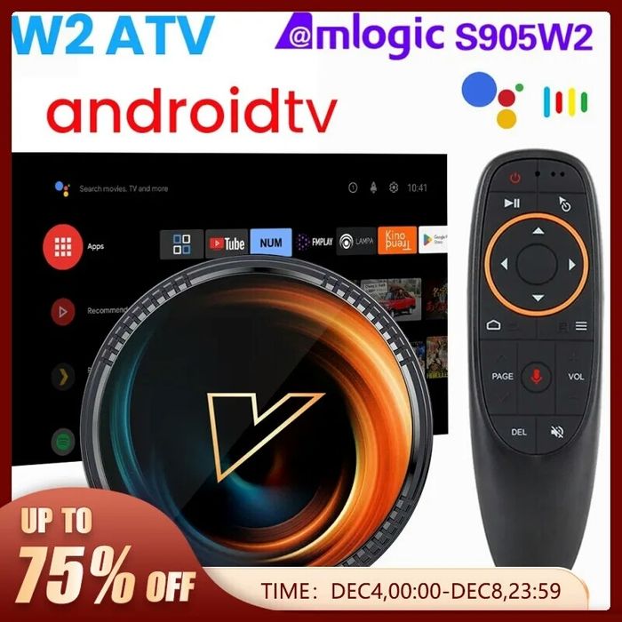 ТВ-бокс Vontar X4 4/32G Android11 X3 X2 W2 Transpeed X4 AV1 Tanix W2: 1 ...
