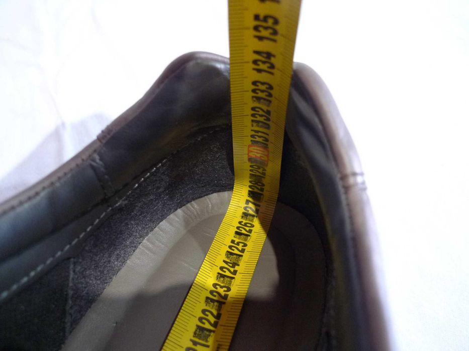 ECCO  r.42/27,5cm Półbuty skórzane wsuwane mokasyny buty