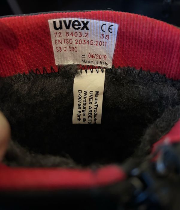 Trzewiki ocieplane Uvex Quatro Pro 8403.2 r.38