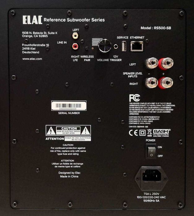 Subwoofer z apką Elac Varro RS500 RS-500 | raty 0% | WROCŁAW