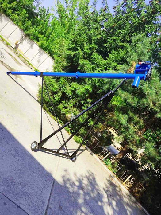 Шнековый погрузчик, винтовой конвейер, транспортер зерна, 108*4*380В