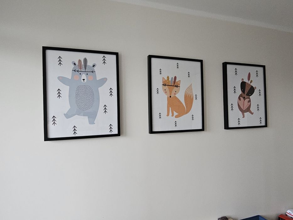 Zestaw plakatow 40×50 cm.