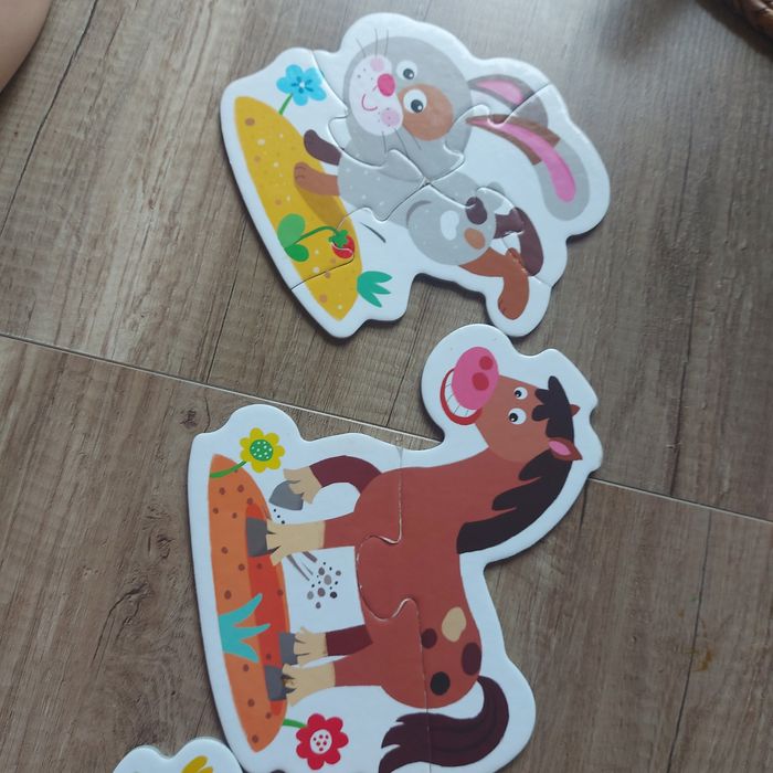 Puzzle zestaw 3 opakowania   dla maluchów