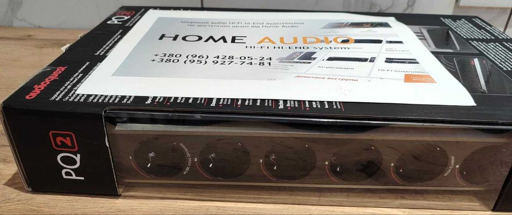 Мережевий фільтр Audioquest PowerQuest 2(Audioquest весь модельний ряд