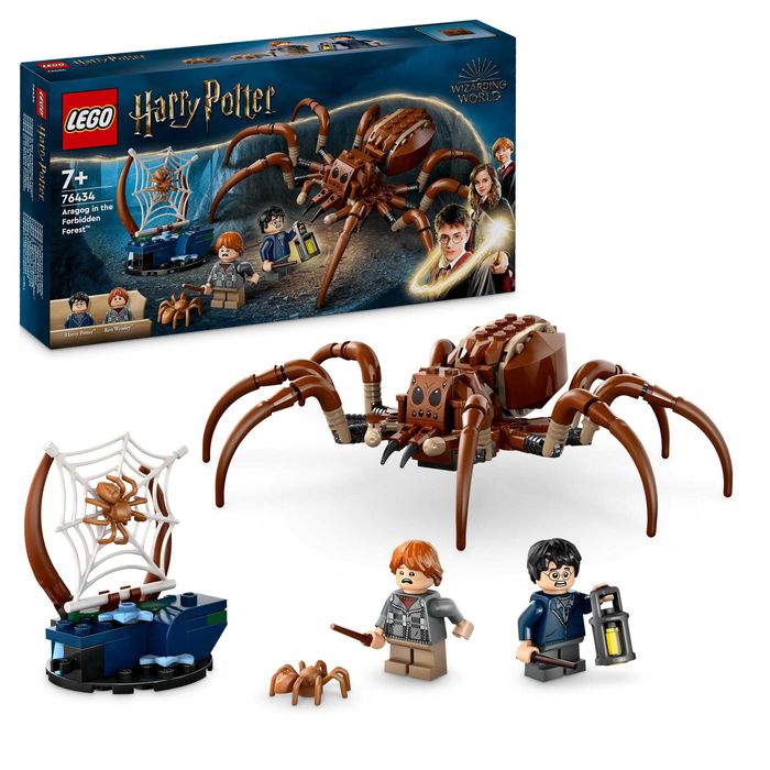 LEGO Harry Potter 76434 Aragog w Zakazanym Lesie - 100% kompletny