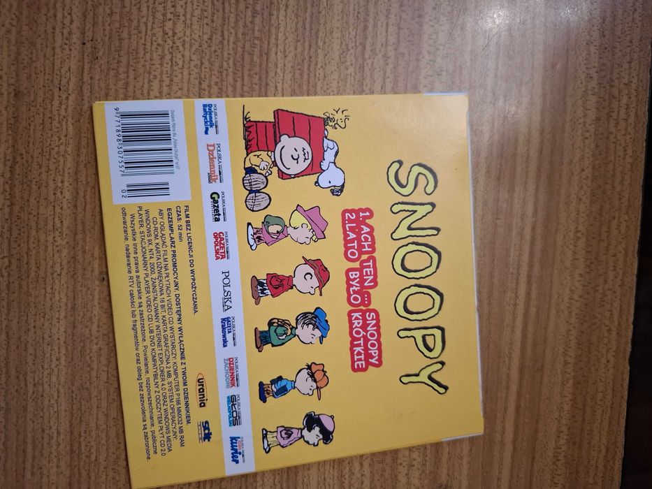 Snoopy odcinki 4 płyty vcd