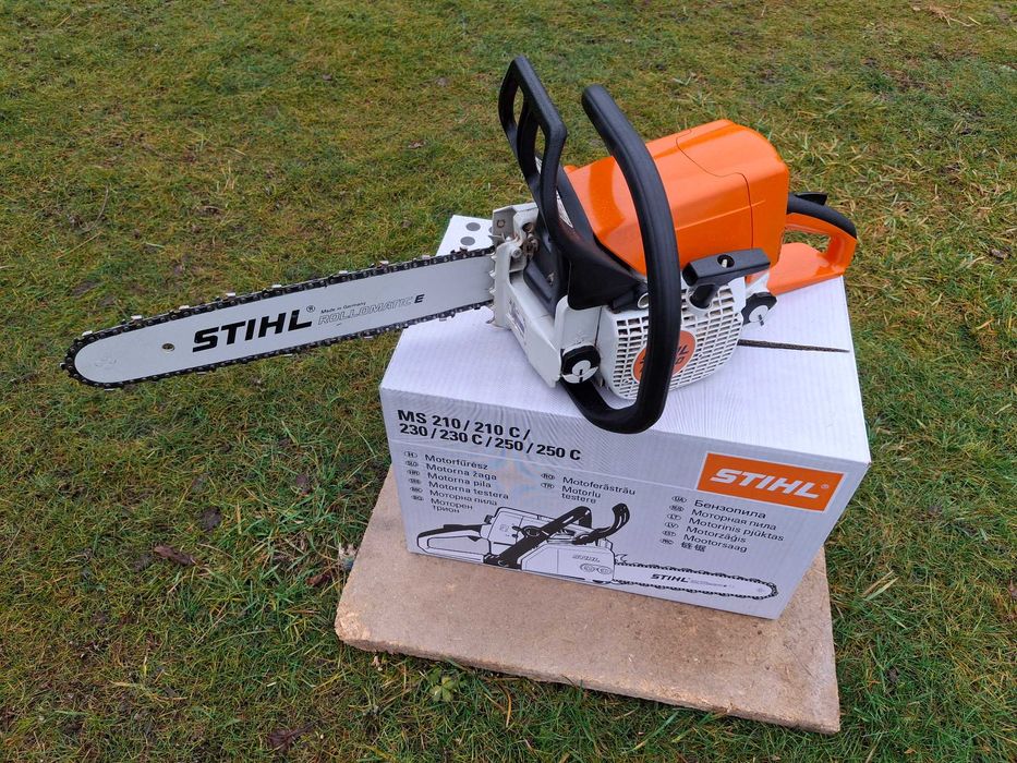 Продам безопилу STIHL МС-210 в новому стані.