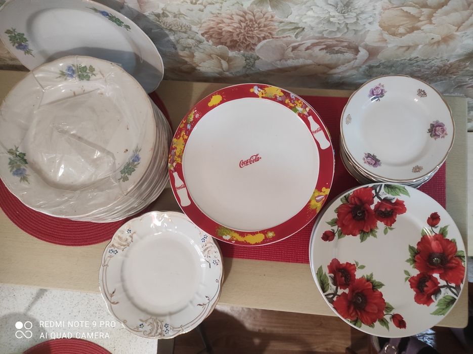 Тарелки и блюда времён СССР