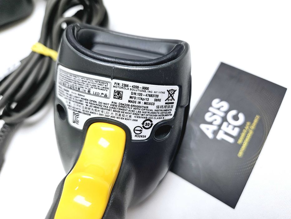 Zebra DS4208 штрихкод сканер ручний USB 1D/2D/QR, зчитує з екранів