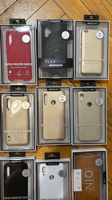 Etui Nillkin 20 modeli zestaw IPHONE, XIAOMI, REDMI, GALAXY NOTE, ASUS