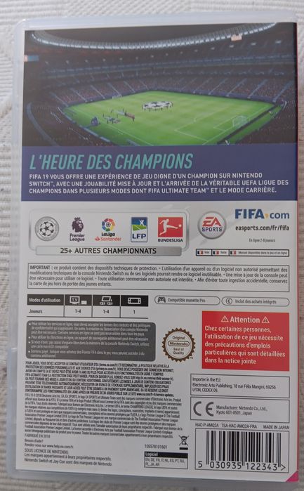Fifa 19 Nintendo Switch
