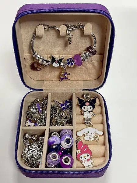 Набір Куромі для створення шарм-браслетів та підвісок Kuromi