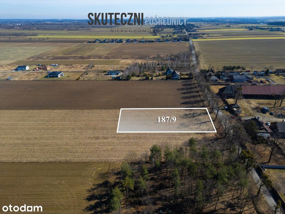 Duża działka budowlana w Małczewie