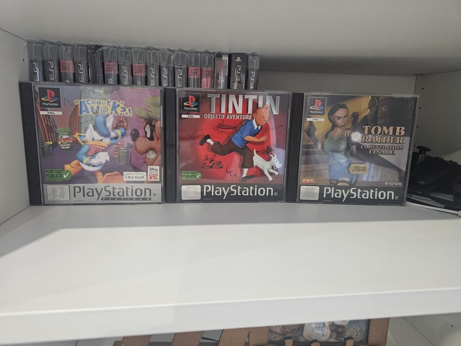 Jogos Playstation 1 - Completos em Caixa
