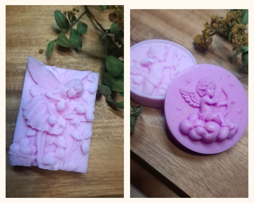 Zestaw prezentowy, mydełka Handmade, na prezent, Komunia Urodziny