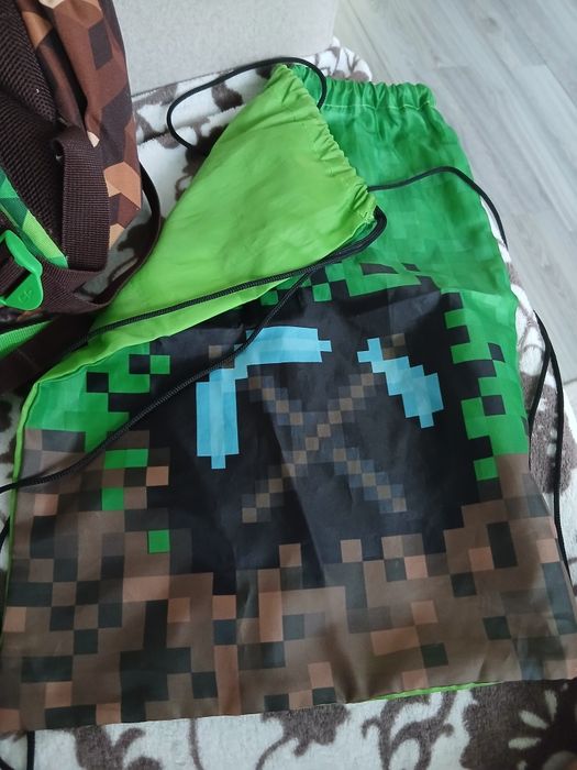 Plecak Minecraft Coolpack + worek na WF