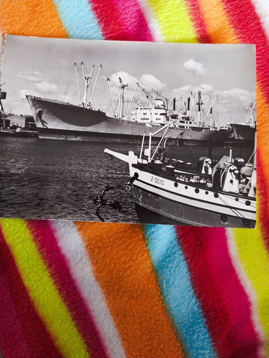 SPRZEDAM stare pocztówki ze statkami