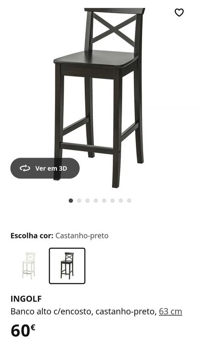 Cadeiras altas ikea