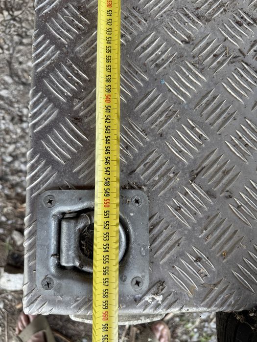 Atrelado reboque aluminio palma