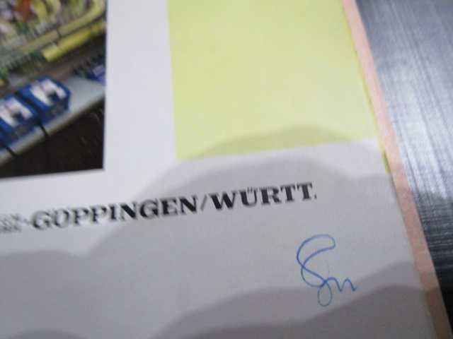 Marklin comboios catálogo 1961;62 espanhol