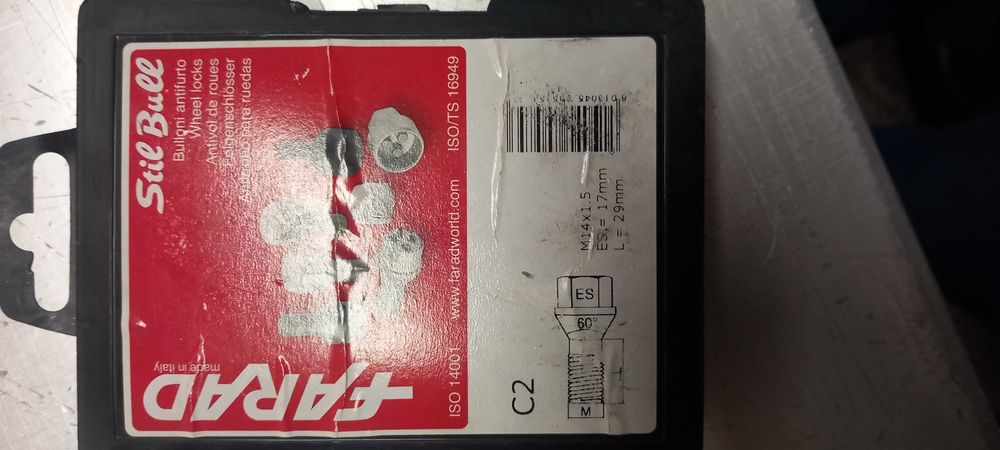 Parafusos anti-roubo