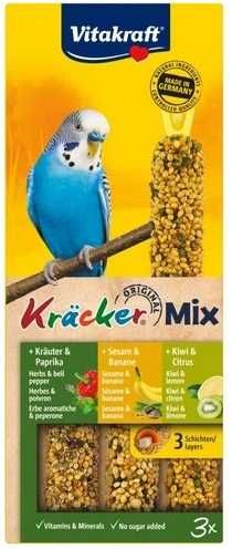 VITAKRAFT KRACKER 6 opakowań po 3 szt. mix smaków