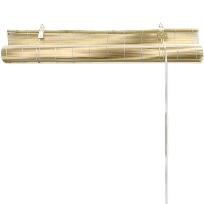 Vidaxl Roleta Bambusowa, 100X220 Cm, Naturalna